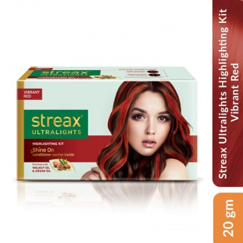 Streax Ultralights Highlighting Kit Vibrant Red , 20 gm